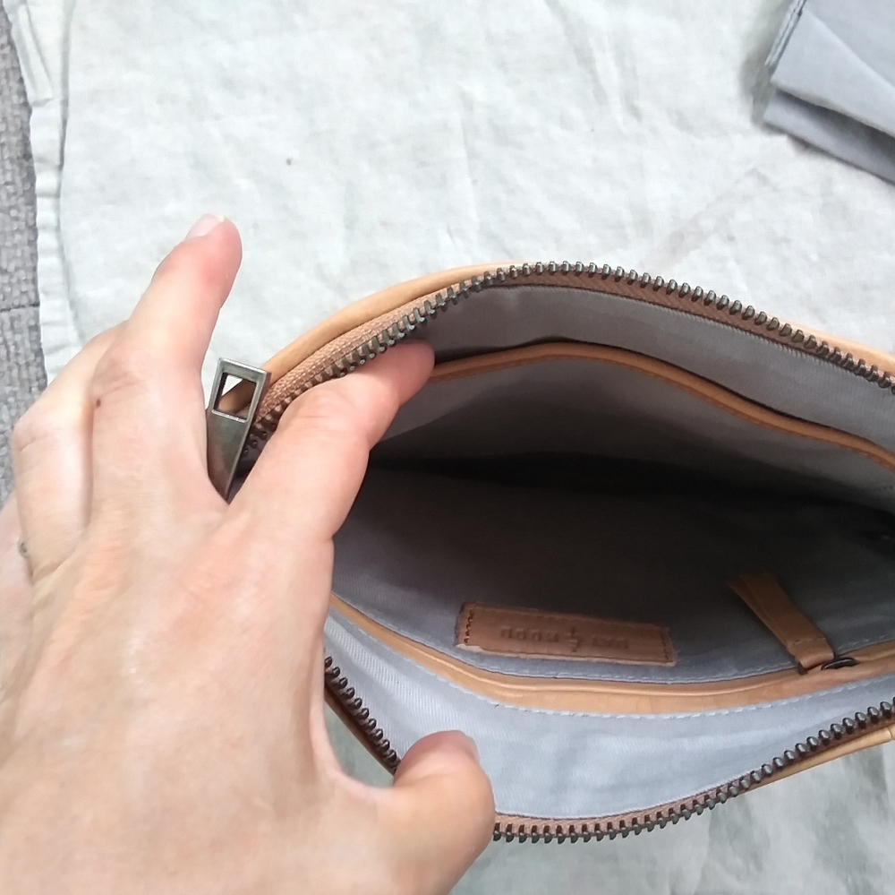 LAST ONE! Day & Mood Boho Leather Wristlet/Purse - Picture 7 of 7
